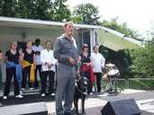 David Blunkett MP opens the festival