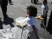 Throwing wet sponges