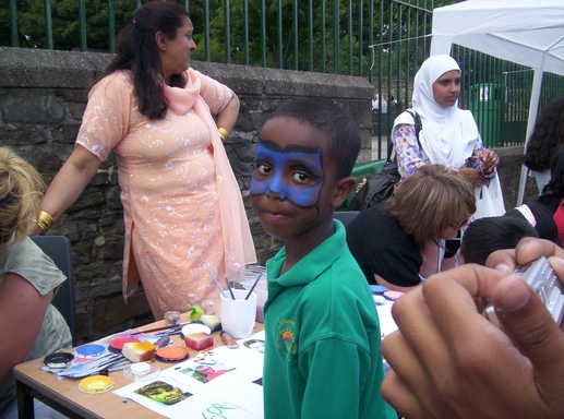 Face Painting at Firshill