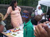 Face Painting at Firshill