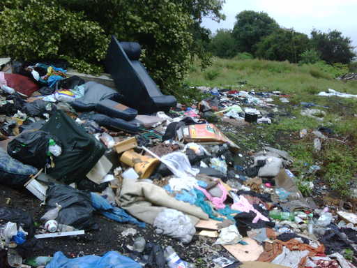 Rubbish at Grimesthorpe