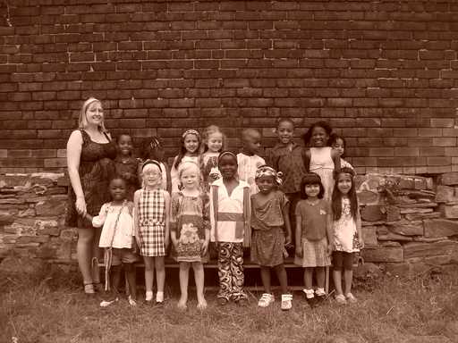 Foundation Pupils dress in old clothes