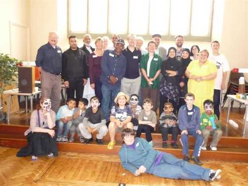 Party at St. James community hall