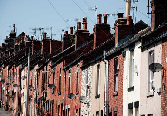 Terraced houses in Page Hall