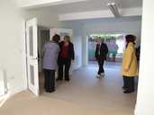 Large kitchen and living space