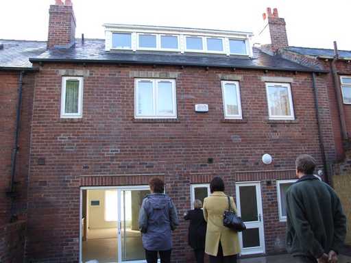 View from the garden