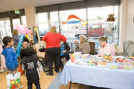 Opening of "Rainbow's End" community charity shop