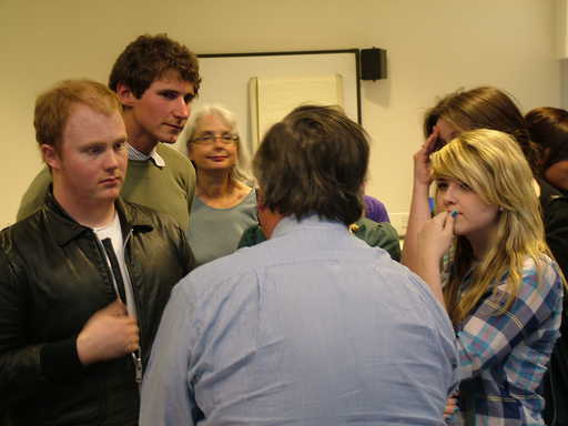 Longley Sixth Form students question Ken Clarke MP 