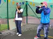 The Citizens performing positive rap