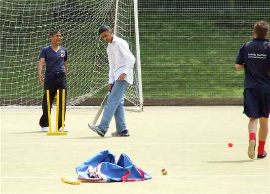 Playing Cricket