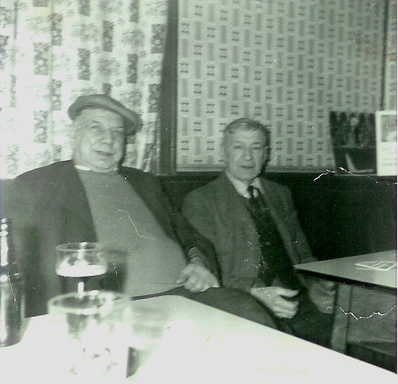 Marion's grandad in the Hallcar in the mid 1950s