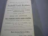 Holtwood House auction poster