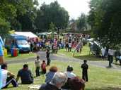 View across the park