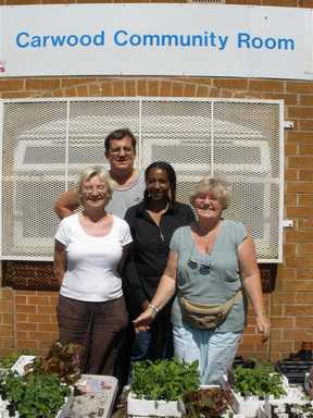 Carwood TARA committee members Gwen, Ron, Val, and Wynn