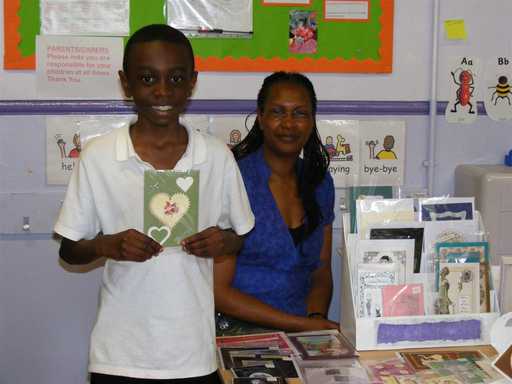 Greetings card stall
