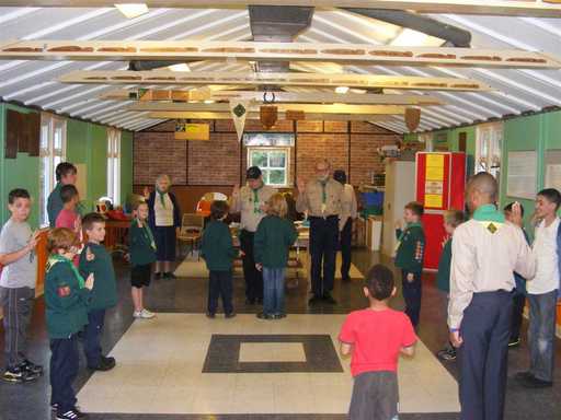 Scout hut at Holtwood Road