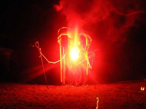 Jenny Greenteeth in flames