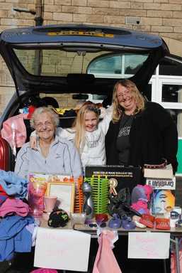 Car boot sale at Firs Hill School