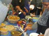 Food at Byron Wood nativity