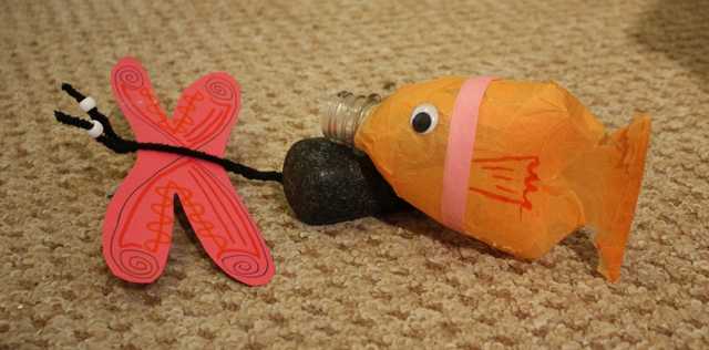 A Crafted Creature - from recycled materials