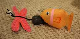 A Crafted Creature - from recycled materials