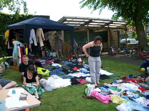 Clothing stall