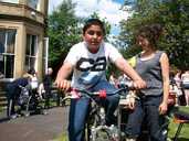 More pedalling = more smoothie to drink
