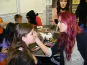 A young lady gets a makeover