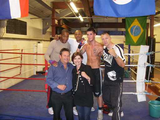 Ross Burkinshaw and Glynn Rhodes (right)