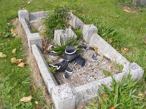 Cemetery Damage