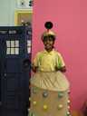 Young Dalek and Tardis