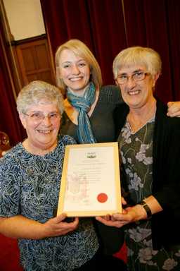 Community Awards:  Gwendoline Sanderson