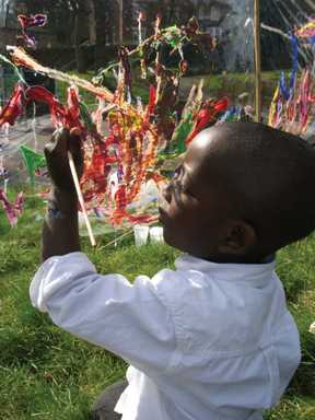 Art in celebration of Ellesmere Children's Centre