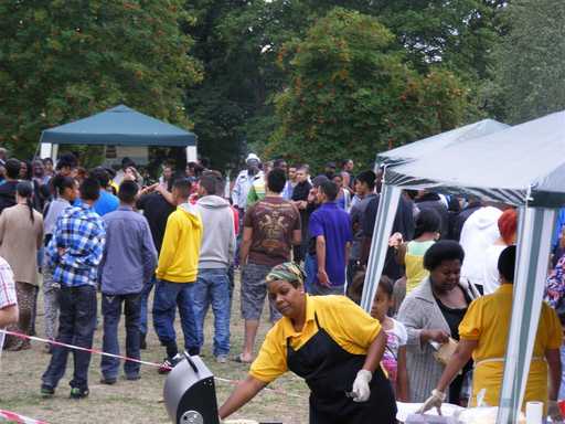 Food at Abbeyfield Festival
