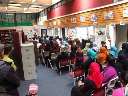 ESOL learners' meeting