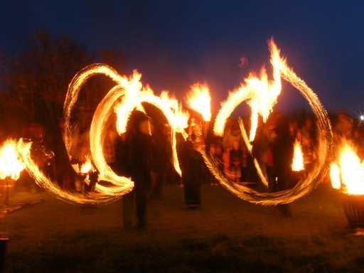 Fire Dancing 