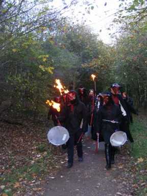 Lead up to the hill top by foxes