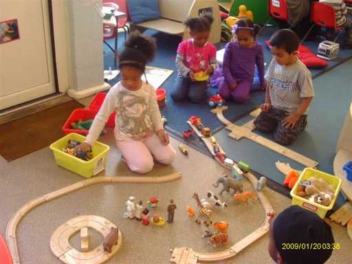 Children playing at Watoto Pre-School