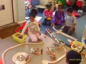 Children playing at Watoto Pre-School