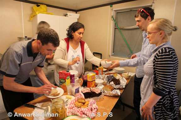Allotment open day feast