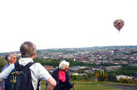 Balloon Over City  - Gordon Shaw