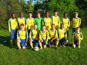 Earl Marshall Under 15s - kit sponsored by Gunning Motor Engineers 