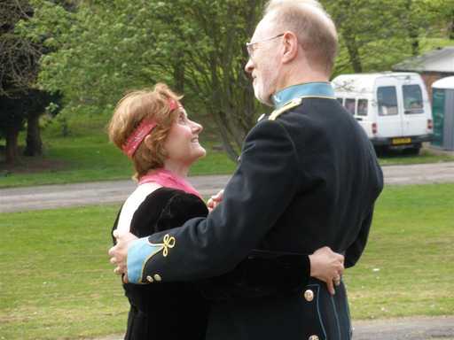 Officer and his Lady