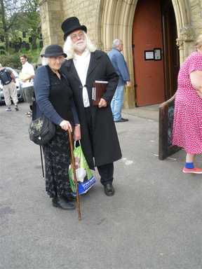 The Superintendent with an Old Lady