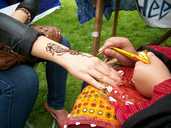 Henna stall