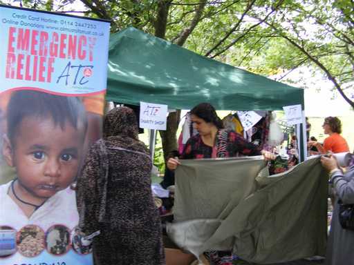 Ati Charity stall