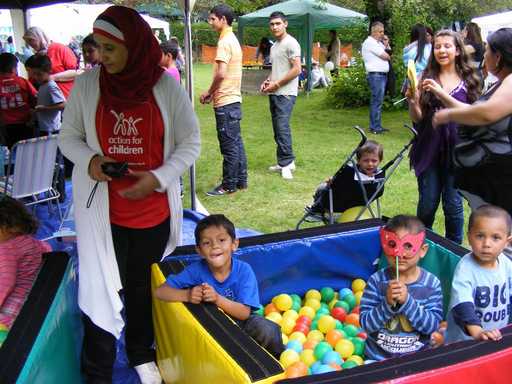 Children at Abbeyfield Festival