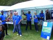 Foodbank Stall at Abbeyfield Festival