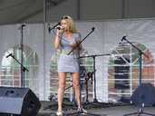 On stage at Abbeyfield Festival