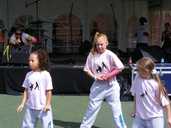 On stage at Abbeyfield Road